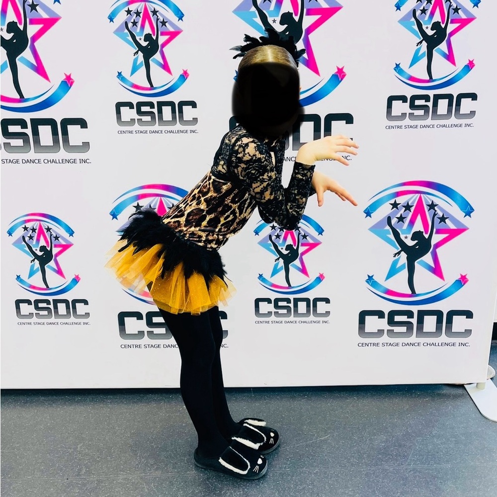 Weissman Leopard Print Dance Costume